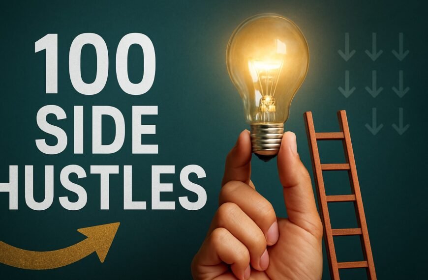 12 Unique Ways to Start With 100 Side Hustles in 2026