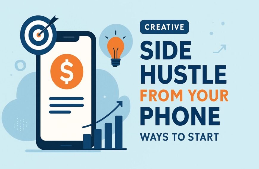 7 Creative Ways To Start A Side Hustle From Your Phone In 2026