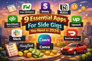 9 essential apps for side gigsw