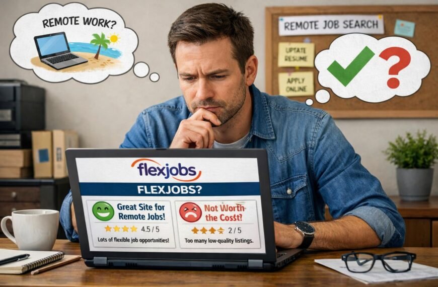 Looking at reviews for Flexjobs