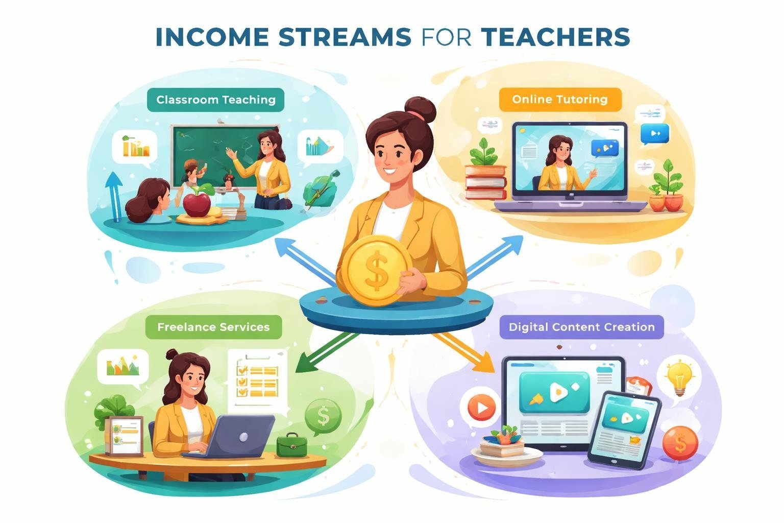 Side Gigs for Teachers: 15 Ways to Earn Extra Income