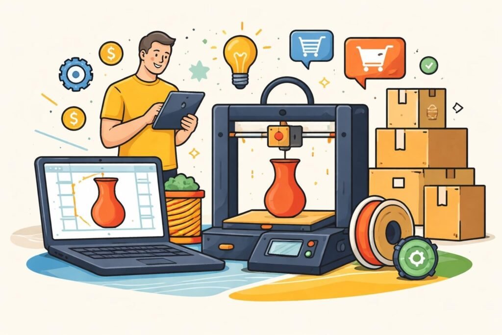 3d printing side hustle